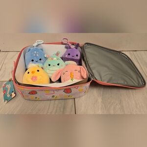 Squishmallow Lunch Box Filled With Clip Along Squishmallows